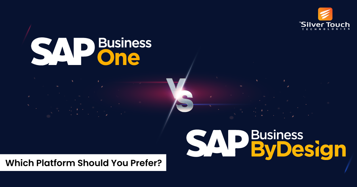 sap business one vs sap business bydesign