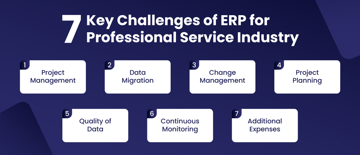 Challenges of ERP for the professional service industry